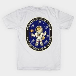 Doge w helmet / Crypto v. SEC T-Shirt